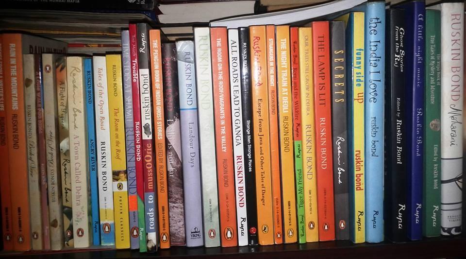 Happy birthday Ruskin Bond.  81 and going strong. 