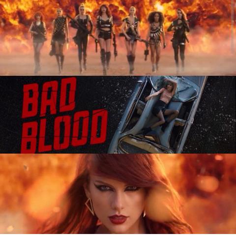 Memox_1D's tweet photo. Omg !! Djidaibvjrsegkk the video is amazing ♡♡ #BadBloodMusicVideo http://t.co/ssCmYBKfOf