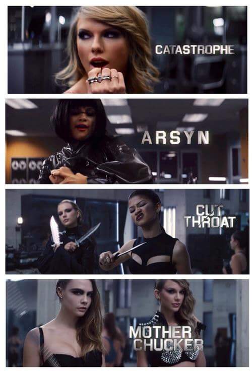 Memox_1D's tweet photo. #BadBloodMusicVideo  Wow !! In love with this video @taylorswift13 http://t.co/ovNDChdRZ8