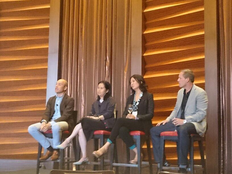 ProjectWW's tweet photo. Team #OneGPJ on stage at #pwwgls - @TweetfromLondon @denisewong @GPJ_Meyer http://t.co/sTnjDONV0v