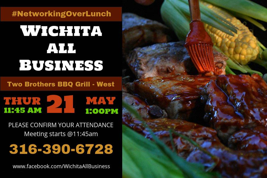 WichitaAllBiz's tweet image. Have you rsvp'd yet? Seating is limited. #NetworkingOverLunch meetu.ps/2fC1M0