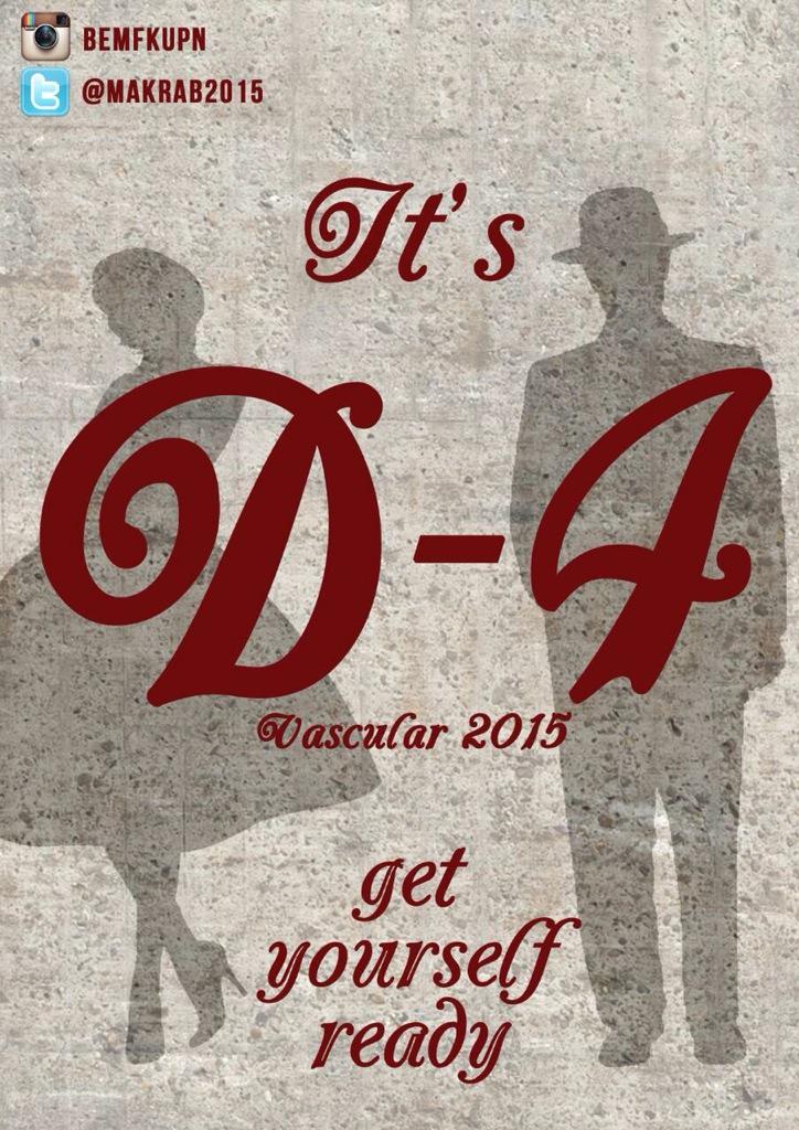 makrab2015's tweet photo. Yuhhuuu H-4 guyss http://t.co/zxGqbY9gnv