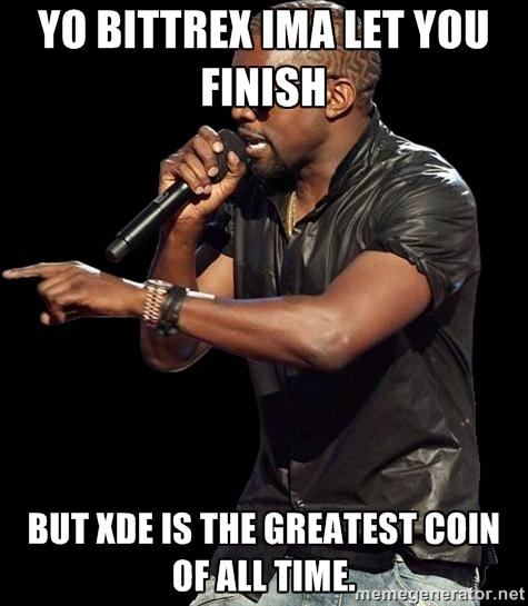 $XDE Take another look at <a href="/XDECoin/">XDE DoubleEagle</a> bitcointalk.org/index.php?topi… #RT if you want to trade #XDE <a href="/BittrexExchange/">Bittrex</a> #RT