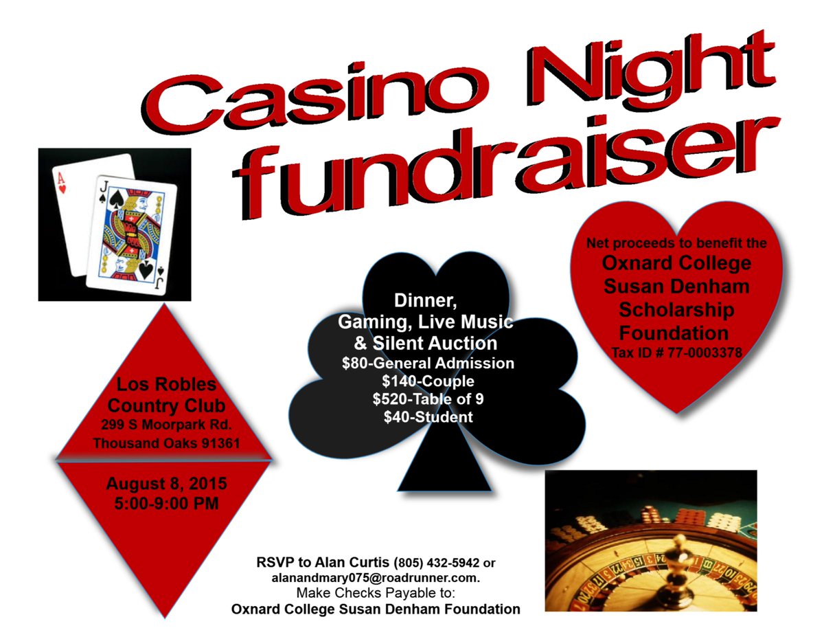 Sue Denham Scholarship Foundation coming soon.  All $ goes to help Dental Hygienists attend Oxnard College! #SDFnight