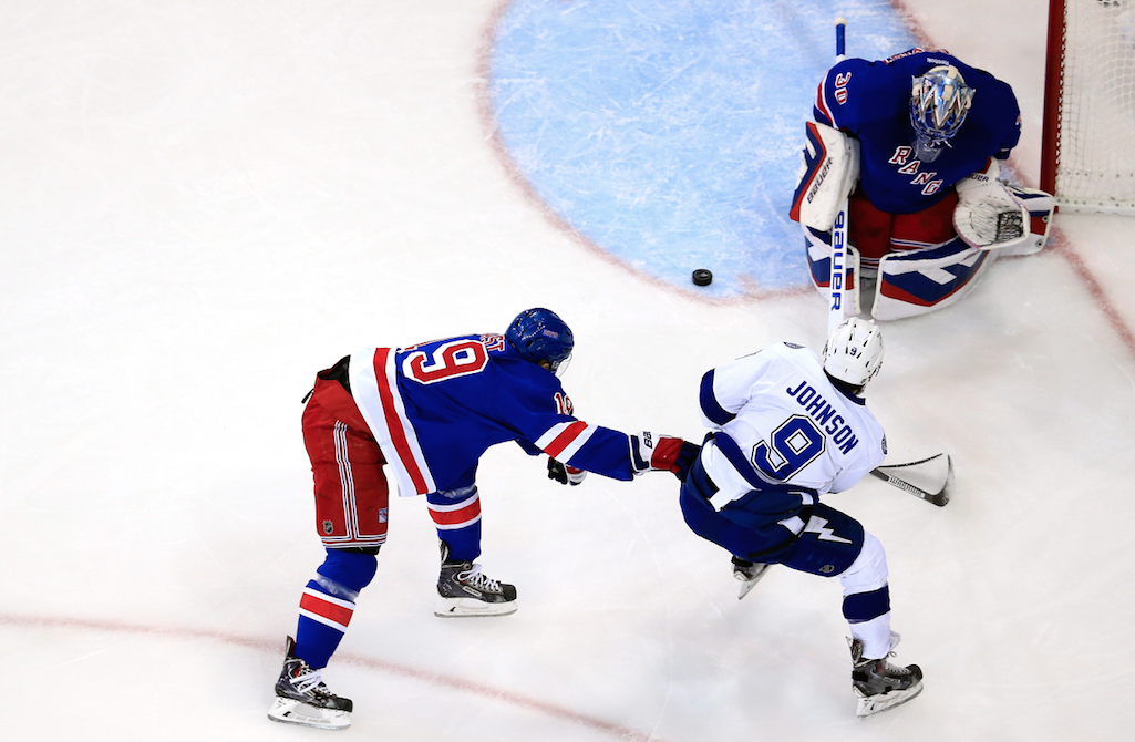 TBLightning's tweet photo. Shorthanded goal ✅
Power-play goal ✅
Even-strength goal ✅
Making franchise history ✅ http://t.co/ZiD8cvxxqb