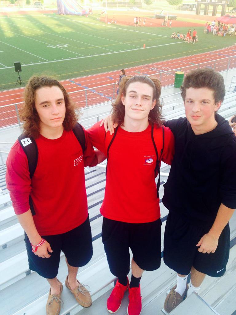 TIrlbeck's tweet photo. Killed the spring game with my boys http://t.co/3QkSVYCYBs