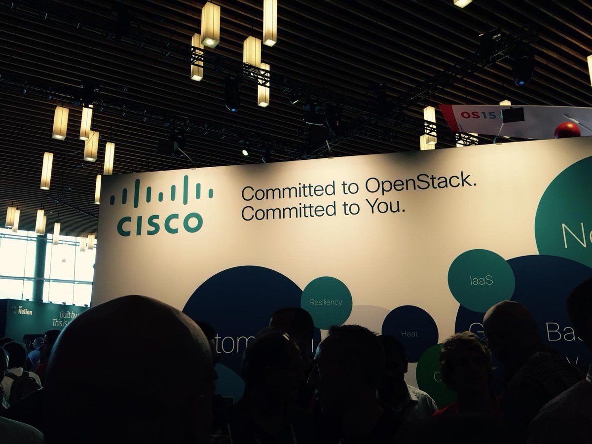 axsharma's tweet photo. @ciscocloud Rocking at OpenStack Summit #OpenStack2015 http://t.co/WX4usXkxAu