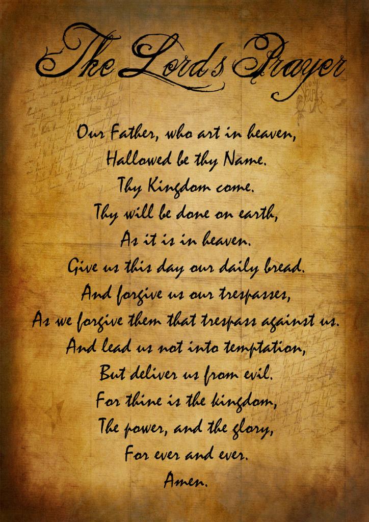 WolfmanM249's tweet photo. Lord's Prayer http://t.co/KvHRVHQH2Z