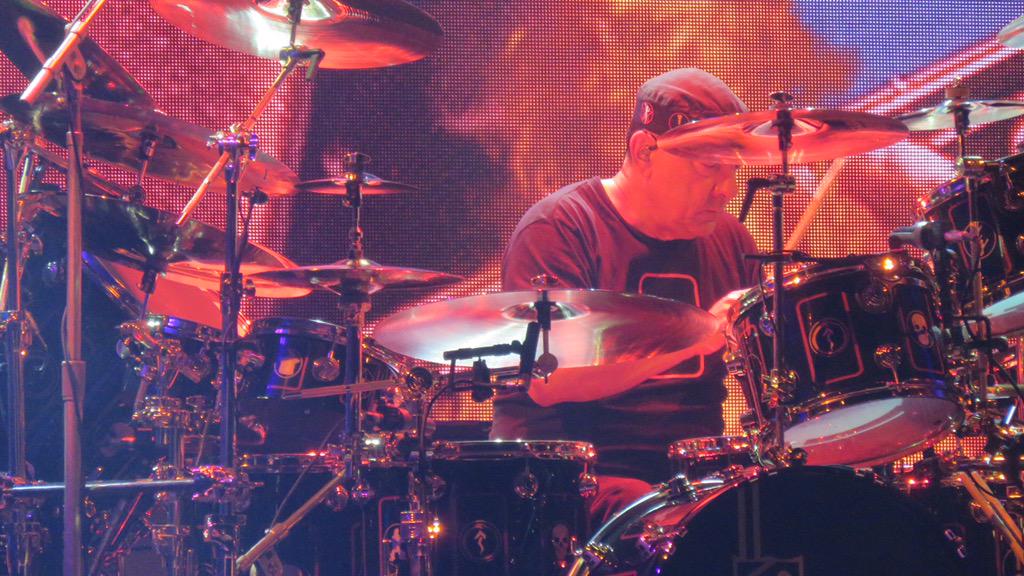 OURoadWarrior's tweet photo. The Professor!  #R40live #RushInConcert #R40DALLAS http://t.co/pDAchn38B1