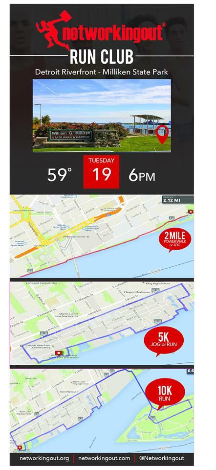 RunThisTownUSA's tweet photo. We're Networkingout tomorrow! Be sure to pack your bag tonight! #run #Detroit #fitness #network #networkingout http://t.co/mPpgg1DWpg