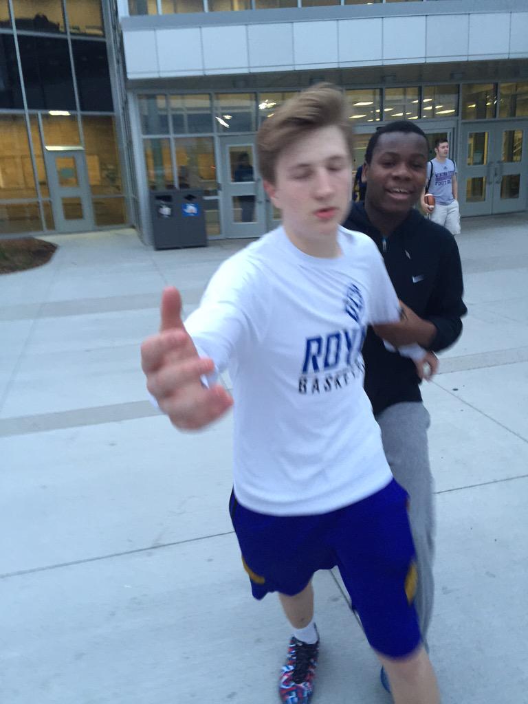 jalenmorrison24's tweet photo. #BSquadAllStars Sorry jack. If your friends try and kidnap me I have a baseball bat and I'm not afraid to use it. http://t.co/Yx831b9Jw1