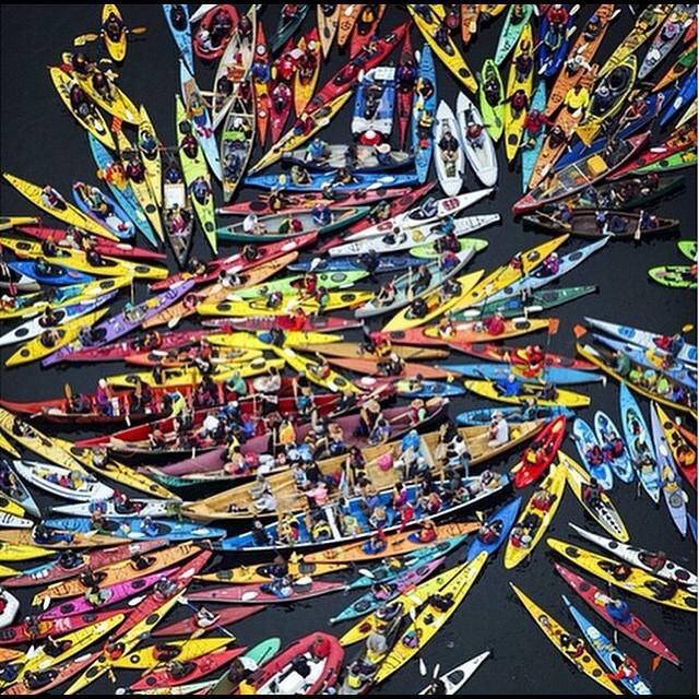 GreenpeaceAP's tweet photo. Early on Saturday morning, something amazing happened in Seattle. Thousands of people took… http://t.co/LbHSB3Nkhd http://t.co/T2PeEd5OQd