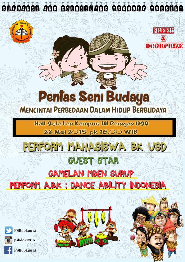 PSBdok215's tweet photo. Mari kita meriahkan psb bk 2015 22 mei 2015 di hall selatan usd yuuu ayuuuukkkk http://t.co/YMcIgKVezH