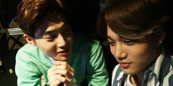 SMent_EXO's tweet photo. 150519 Suho and Kai's self-cam interview for Baskin Robbins will be uploaded on May 21st, this coming Thursday! http://t.co/rAJPwt2CyL