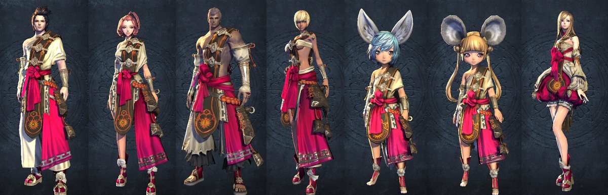 ブレイドアンドソウル Ue4実装 新職業 双剣術士 アップデート En Twitter ちなみに 南壽あさ子さん1stアルバム Panorama 特典の衣装 時間旅行 全種族の装備画面はこちらです Ncsoft ブレイドアンドソウル Http T Co Ncjap1dk0c