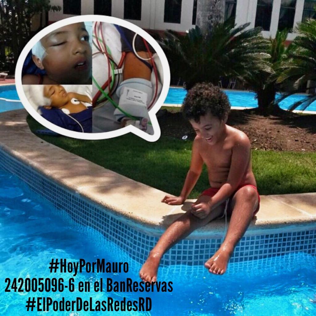 Iamdra's tweet photo. Mauro necesita sangre B- y cualquier ayuda adicional. Massiel Amparo al 8295800938 #HoyPorMauro #ElPoderDeLasRedesRD http://t.co/Olg8WFYGW2