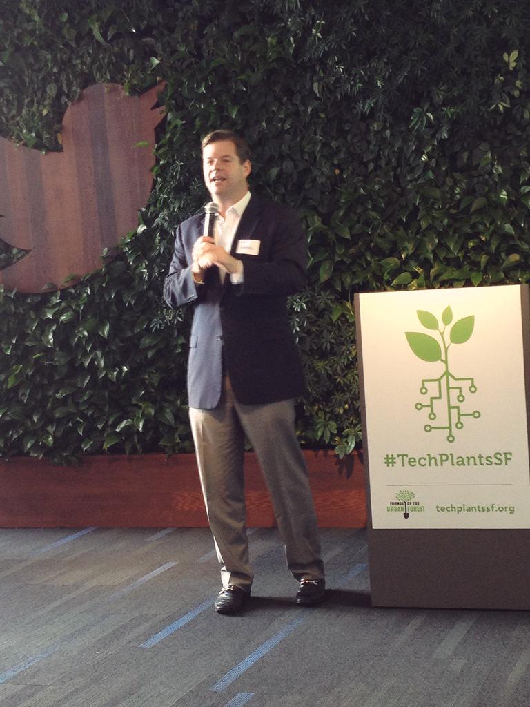 purekate's tweet photo. A great kickoff event for #TechPlantsSF hosted by @TwitterSF. Thanks @SFUrbanForester and @MarkFarrellSF http://t.co/nZma1QDIOc