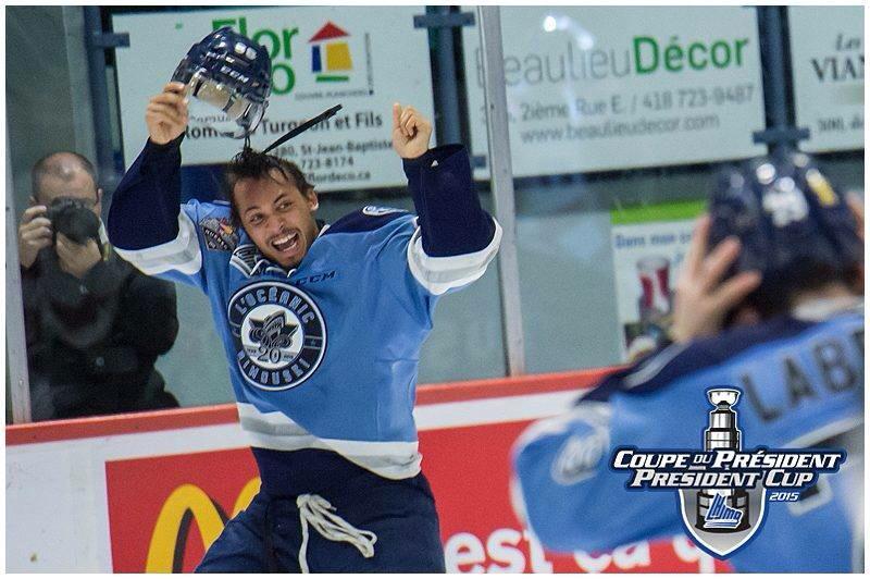QMJHL's tweet photo. What a "Joly" photo! ππ #QPresident http://t.co/qyIHMWjt06