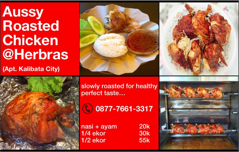 e_d_o_pasaribu's tweet photo. @ForumKalcit 📢🐓AUSSY ROASTED CHICKEN 🍗 🚫DIGORENG 🚫DIBAKAR
Thirst Shop @Herbras - Apt. Kalibata City
0877-7661-3317 http://t.co/jZRBhSi1HA