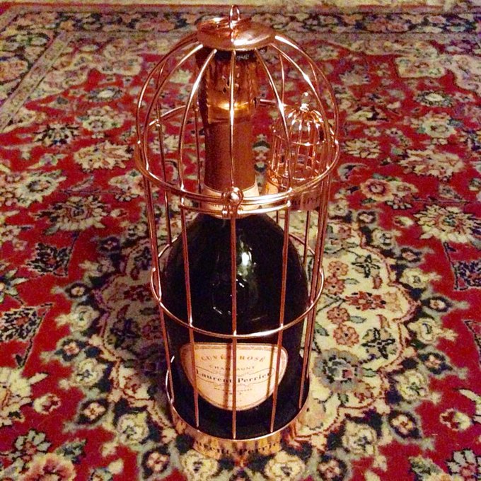 Champagne in a cage! Can't wait to bust it out! http://t.co/xgUYGys2IV<a href="/tag/angelaryan"class="tags"><span>#angelaryan</span></a><a href="/tag/retrolovelymagazine"class="tags"><span>#retrolovelymagazine</span></a>