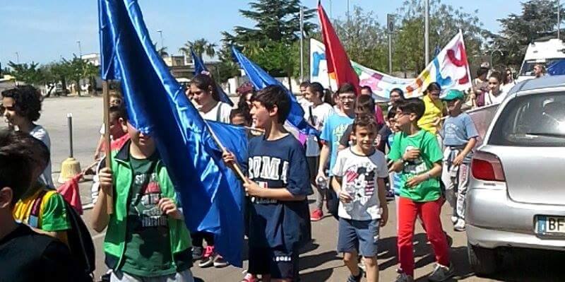 Qui a #Neviano la #Run4unity contava con 120 bambini dai 4 ai 13 anni. Abbiamo gioccato e fatto il Time-out