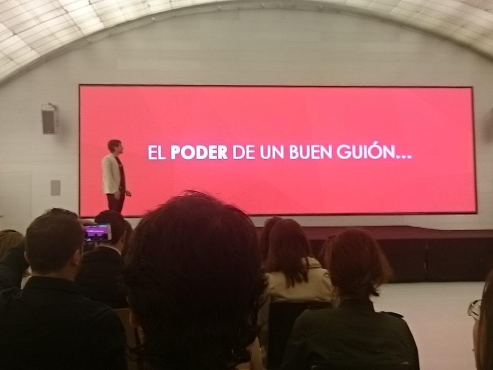 MarcosDeVega's tweet photo. @daniel_marote @HydraSM :"Fundamental el poder de un buen guión" #HydraForum #ViralityDesign http://t.co/SgYe8AXsCk
