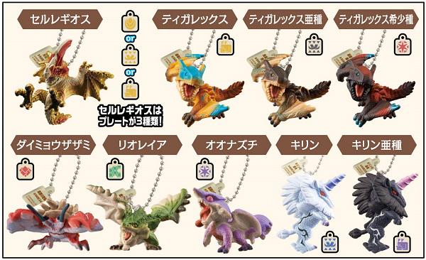 グッズ】「モンスターハンター キーチェーン2」5月下旬お菓子売場に
