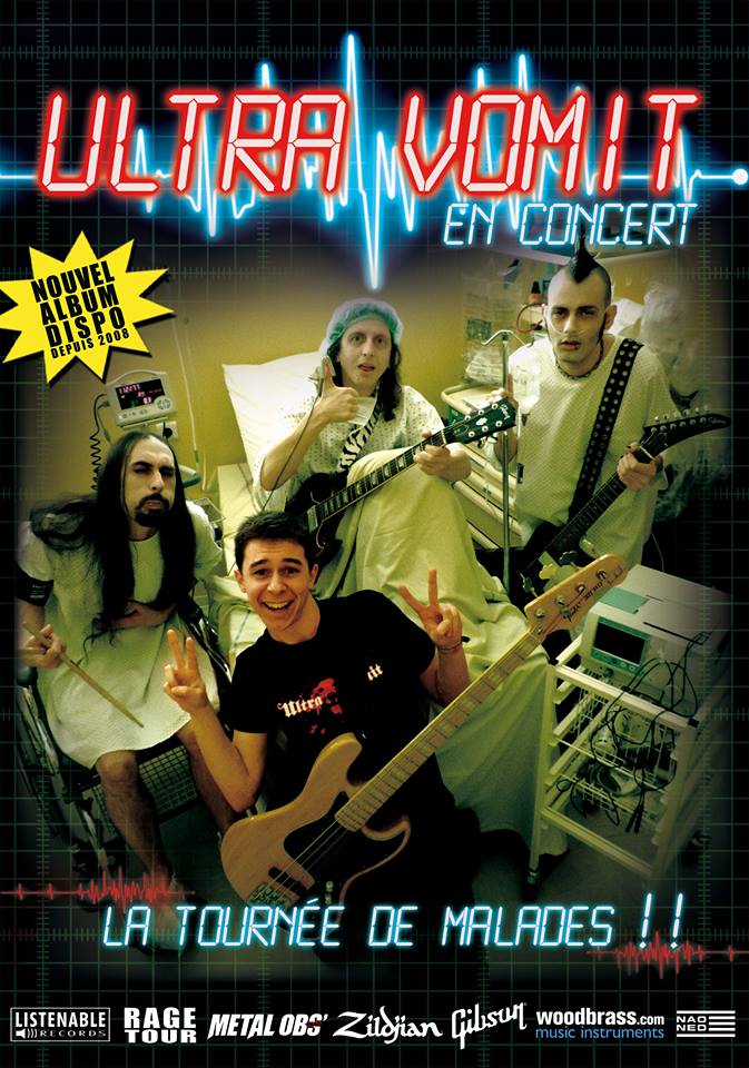Pour nos 8 ans ce dimanche <a href="/TrueUltraVomit/">Ultra Vomit</a> en concert + écran géant sur la terrasse !! bit.ly/8ansferraUv