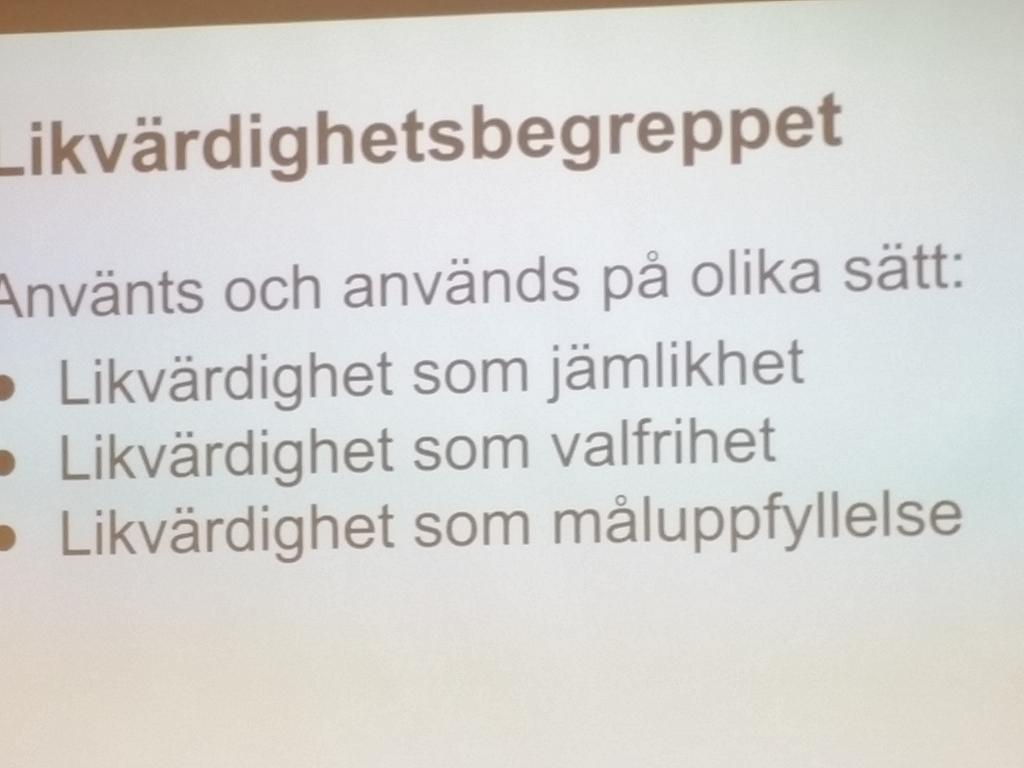 janmartensson's tweet photo. Ja, vad står egentligen likvärdighet för? #Noralf http://t.co/BO1QQy1kTI