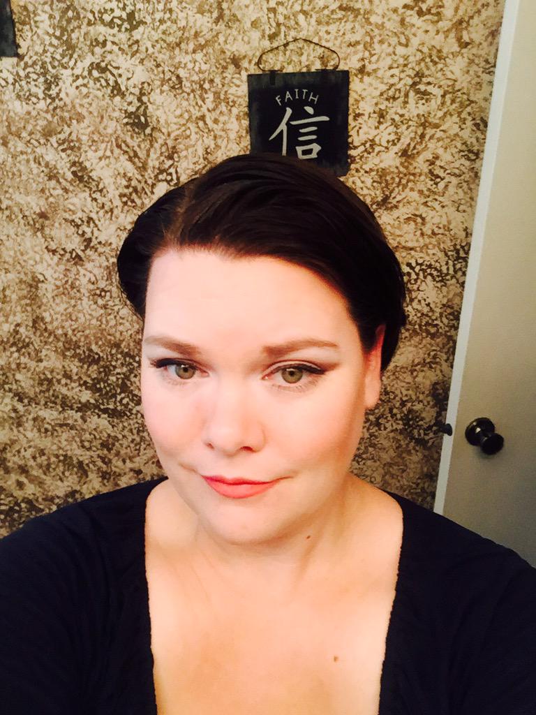 kailatowne's tweet photo. New haircut... Sort of.. I am training real hard for my run next year.  I am under 14:00 minutes for a mile. http://t.co/bBj2rQcAug