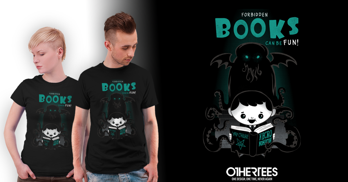OtherTees's tweet photo. This cute #Cthulhu design is currently on sale at http://t.co/rlLYQ3YNLg  RT for a chance at FREE TEE! #Lovecraft http://t.co/Ol3Be3utCS