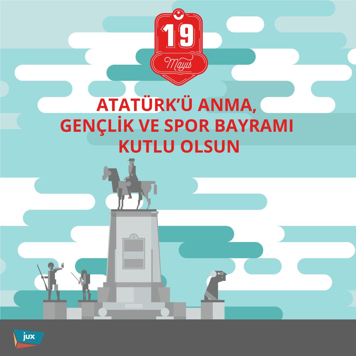 JuxDigital's tweet photo. Atamızı saygı ve sevgiyle anıyoruz.19 Mayıs hepimize kutlu olsun! #19Mayıs1919 http://t.co/aojWhy54Q0