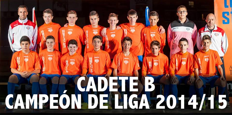 Bon dia. Hoy nos levantamos recordando muy orgullosos que nuestro Cadete B ya es campeón de liga. ¡Enhorabuena!