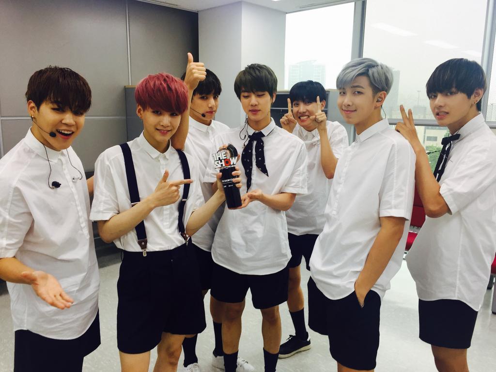 [Picture] BTS at SBS MTV The Show Twitter [150519]