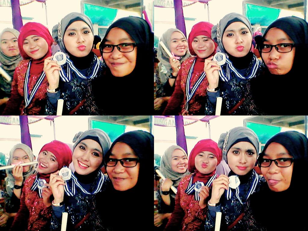 silvia_ars's tweet photo. Menghadiri wisuda adik kelas ^_^ http://t.co/fCasJMLwGm