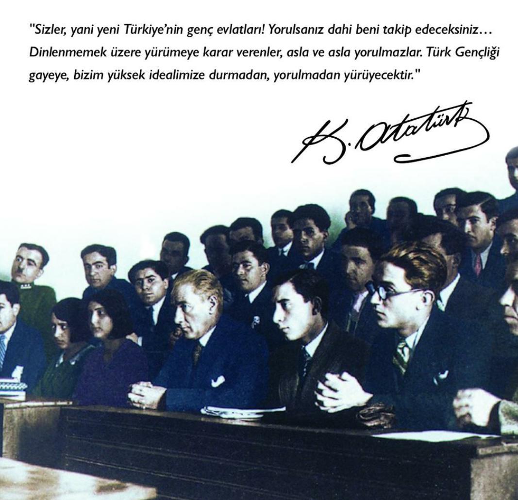 sendenbanakln's tweet photo. Atatürk'ü anma,gençlik ve spor bayramı kutlu olsun. #19Mayıs1919  #19Mayıs1919GenclikveSporBayramı http://t.co/McokBdqDJu"