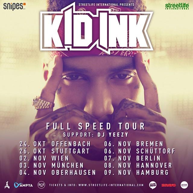 #hiphop @kidinkbatgang @djyeezy #FullSpeedTour #live #kidink #hiphop #StreetlifeInternational 
Golden Circle Ticket…