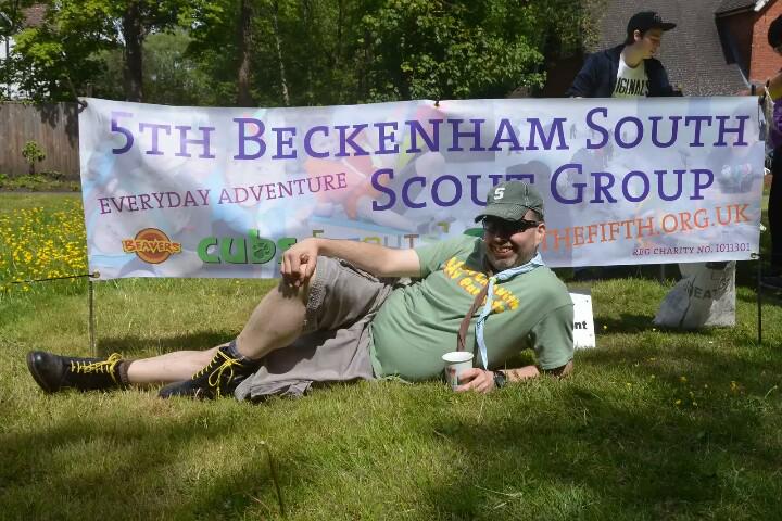 5bs's tweet photo. A dreadful sight greeted the walkers on base 22 of #funwalk15 for @stchrishospice #iscout http://t.co/5ptEVzx1HV