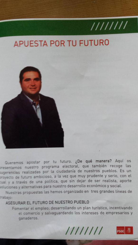 PSOECardena's tweet photo. ¿Has visto nuestro programa? Aquí lo tienes. Un programa progresista hecho por la candidatura más joven de #Cardeña http://t.co/exe7t27CvW