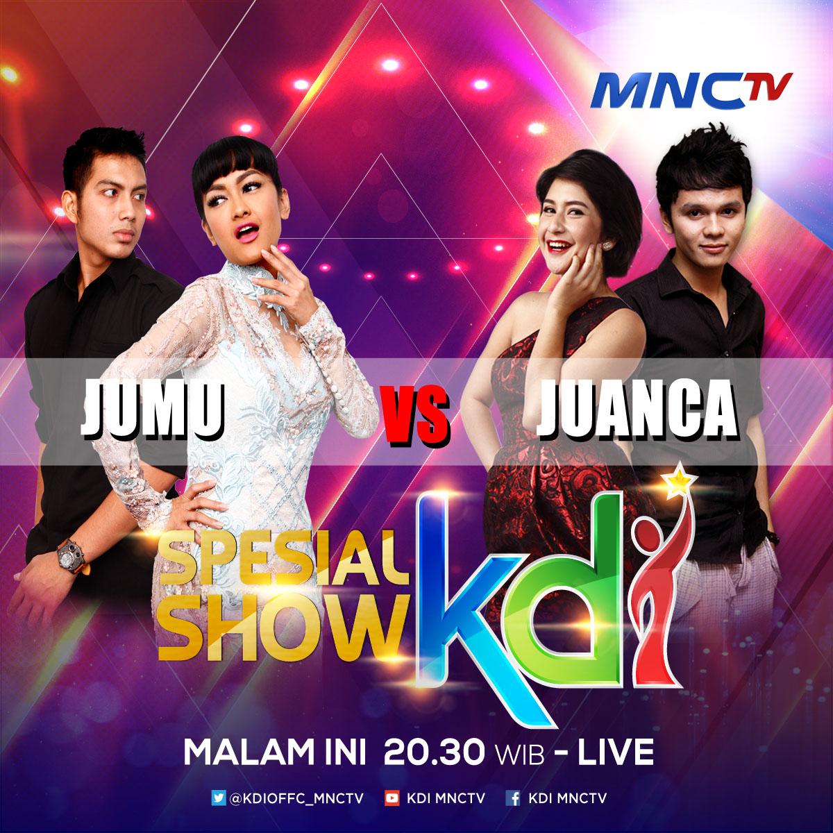 KDIOffc_MNCTV's tweet photo. Malam ini ada pertarungan seru nih !!
Jangan kelewatan ya sahabat dangdut. http://t.co/s9gwuG9PWk