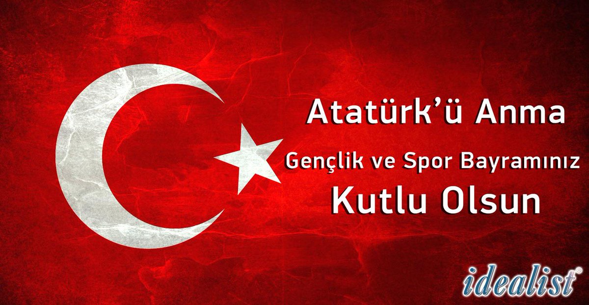 Büyük önderimiz Atatürk'ü saygı ile anıyoruz. #19Mayıs1919