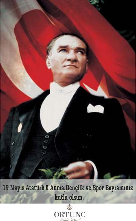 19 Mayıs Atatürk'ü Anma ,Gençlik ve Spor Bayramınız kutlu olsun...