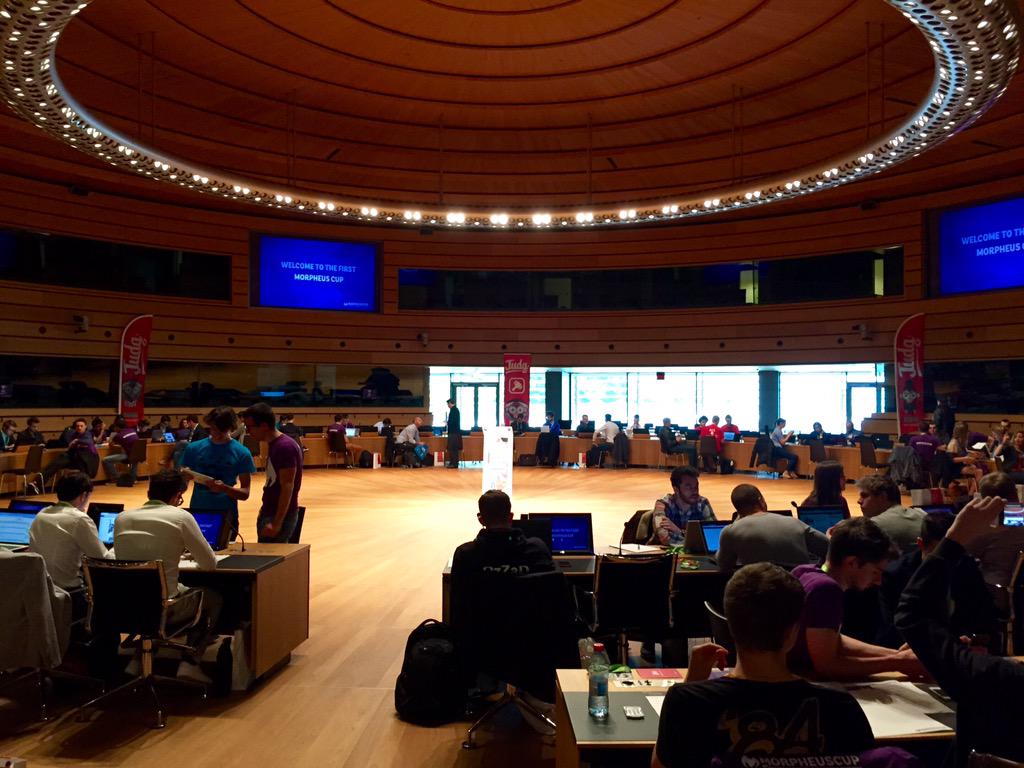 FabLxb's tweet photo. The Arena is ready... @MorpheusCup #moderator http://t.co/3CwAYrZugk