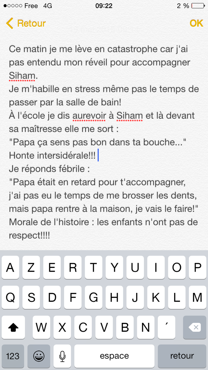 MrLEV12's tweet photo. Anecdote de Siham #1
(J'en aurais tellement à vous raconter) http://t.co/AdOD90bqVQ