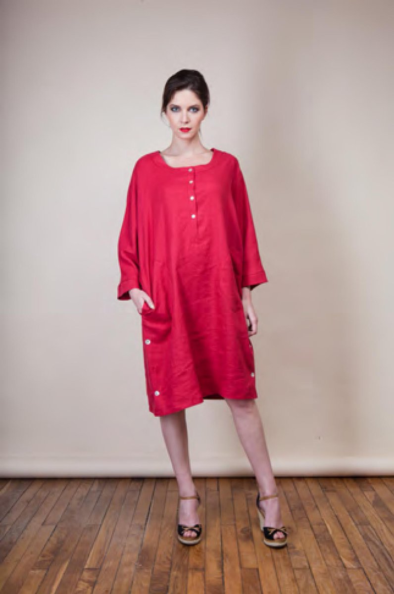 eva tralala linen dress