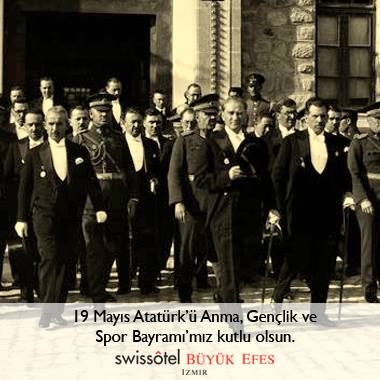 19 Mayıs Atatürk'ü Anma Gençlik ve  Spor Bayramı'mız kutlu olsun