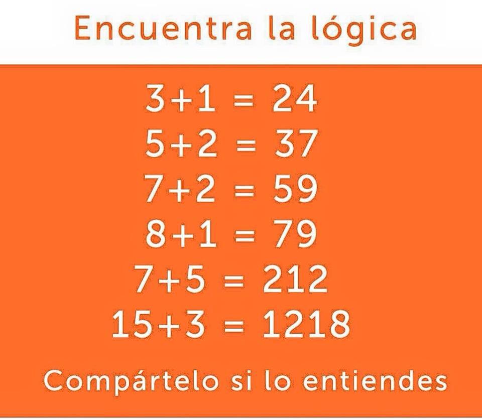 MotivationESP's tweet photo. Buenos días soñadores. Empezamos el día con un acertijo para activar el cerebro 😉. RT si lo entiendes. http://t.co/5DRGQnCkyB