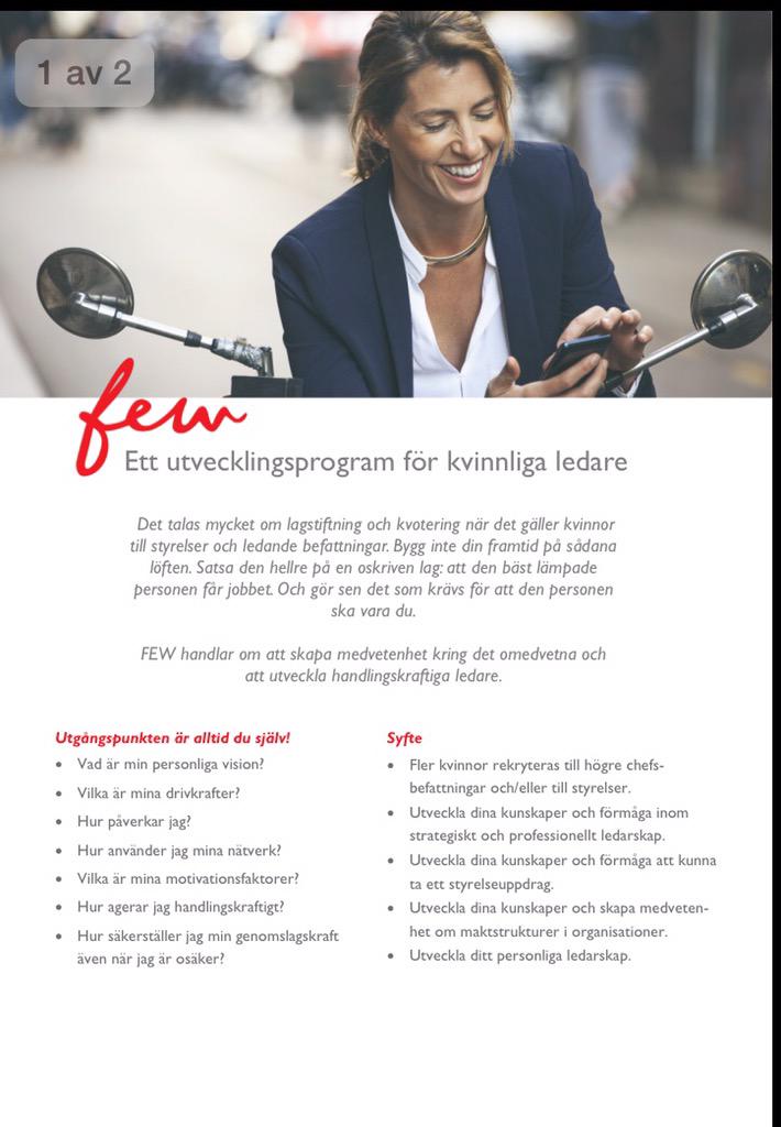 petra_pj's tweet photo. Rekryteringen inför FEW #ledarprogram 2016 är i full gång, http://t.co/M4AkOrOmK3 http://t.co/0obeQAco7v