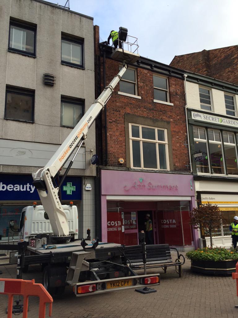 Great 23M Truck Mount hire this morning, Scarborough &amp; back in 4 hours #winning