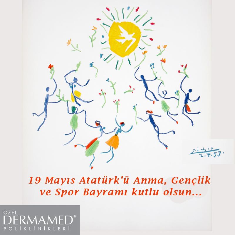 Mutlu, özgür ve rengarenk bir #gençlik dileğiyle #19Mayıs #AtatürküAnma #GenclikVeSporBayrami kutlu olsun!